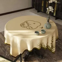 Table Cloth Manteles Navideos Cubre Mesa Camilla Redonda Decoration Salle Mariage 40BBYWJ01