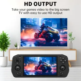 GameHero Powkiddy X28 Android 11 Unisoc Tiger T618 5.5 Inch Touch IPS Screen Retro Handheld Game Console Children's Gifts