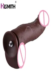 NXY Dildos HISMITH KlicLok Huge PVC Sex machine Accessories Length 31cm dia333c2855116