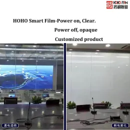 Управление Hohofilm Smart Film Window Smart PDLC Magic Switchable Trankerable White индивидуальная мощность Onoff Custom