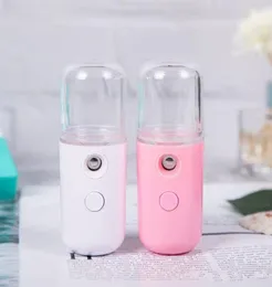 رذاذ جهاز الرش USB مرطبة رذاذ MINI NANO MIST MIST SPARTH USB قابلة لإعادة الشحن أداة تجميل MINI قابلة للشحن EEA16854240239