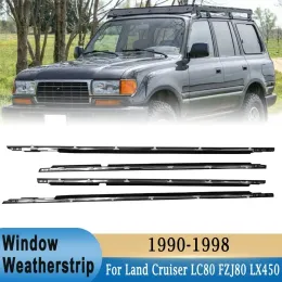 نافذة Weatherstrips الجانبية الباب الحزام الخارجي مقطعة لتويوتا لاند كروزر LC80 FZJ80 LX450 75710-60021 1990-1998