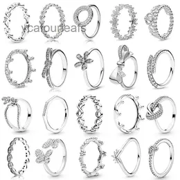 Yeni Popüler 925 Sterling Silver Ring Boş Aşk Yay Çiçek Partisi Vermikülit Dora Bayan Jewelry Moda Aksesuarları Hediye