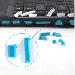 16pcs/set renkli silikon anti toz fiş kapağı durdurucu toz fiş dizüstü bilgisayar toz geçirmez usb port hdmi rj45 arayüz su geçirmezlik