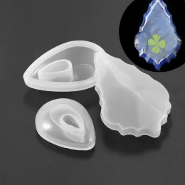 1pcs Crystal Jewelry Epoxy Gussform Formen Kits UV -Epoxidharzformen Werkzeuge für DIY -Schmuckzubehör erfassen Erkenntnisse Sets Sets