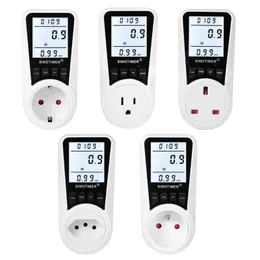 Digital Wattmeter AC Energy Power Meter 110V-230V Socket Power Monitor EU/US/UK Y5JA