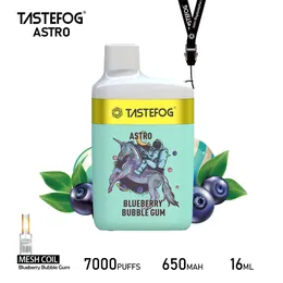 도매 취향 Astro 7000 퍼프 10 프리미엄 맛이있는 일회용 vape