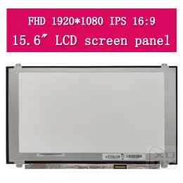 Skärm 15.6 "Slim LED Matrix för MSI GE62 GP62 PE60 GL62 GS63 GT62VR LAPTOP LCD SCREE PANEL Display ersättning 1920*1080p FHD 60Hz