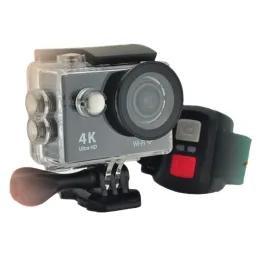 Câmera de câmeras esportivas de ação de câmeras H9 Ultra HD 4K / 30FPS 1080P WiFi 2.0 "170d Subaquático Camt Camet Helmet Vedio Go Pro sem HDMI