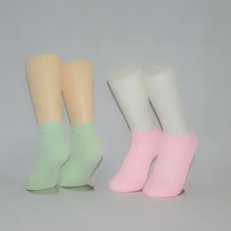 Yeni bir çift dişi manken ayak plastik stant ekranlı çorap gövdesi kukla elmas model ayak mıknatıslı