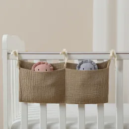 Neue tragbare Babykrippe Aufbewahrung Beutel Multifunktionales Neugeborenes Bett Kopfteil Organizer für Kinderbaby Bettwickelwickelbeutel