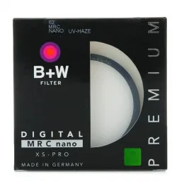 Acessórios B+W UV Filtro 77mm XS Pro MRC Nano UV Haze Proteção B+W Ultra Fin