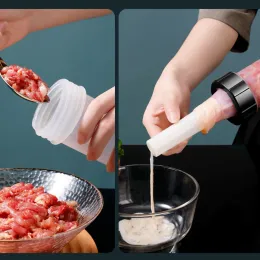 Manual Sausage Stuffer Tools Food Grade Plastic Sausage High Capacity Kitchen Meat Making Tools Wholesale