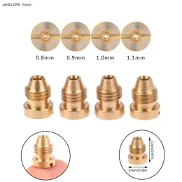 1x 0.8/0.9/1.0/1.1mm yüksek basınçlı temizleyici araba yıkama memesi köpük kap aksesuar nozul bakır sprey çekirdek araba yıkama temizleme aracı