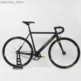 Bicicletas Aventon Cordoba Gear de bicicleta fixa Speed Speed Track Fixed Bicyc 700C Aluminium Frame Fork com 48T Crank V Freio L48