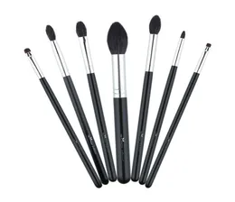 Anmor 고품질 7 PCS 메이크업 브러시 세트 전문 메이크업 브러시 염소 헤어 브로치 Maquillaje BK 142 메이크업 도구 3394328