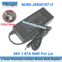 Adaptador genuíno nu90js540167i1 54v 1,67a 90W Charger de adaptador CA para LEI ESV160535 NU90JS540167L1 FORNO DE LAPTOP