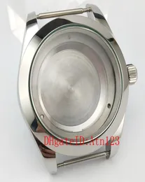 Custodia da orologio da polso in acciaio inossidabile inossidabile in argento da 40 mm Fit Eta2836 Miyota 82058215821A Mingzhu DG28133804 Movimento P7071903995