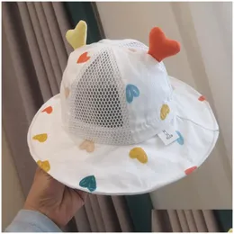 Шляпы кепков детская шляпа тонкая сеть детей рыбаки для мальчиков и девочек козы