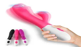 30 velocità vibratore g spot dildo doppia vibrazione vagina clitoride silicone giocattoli per adulti impermeabili1270426
