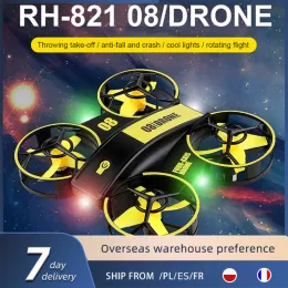Droni rh821/h36/184 mini drone un tasto tastiera/terreno auto a bandiera 3d flip mini nano drone rc elicottero quadrocoptro per bambini