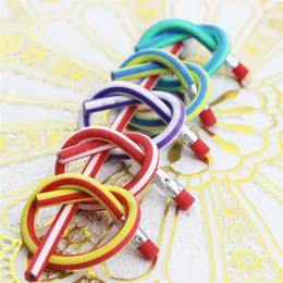 10PCS Kolorowe magiczne gendy elastyczne miękki ołówek z gumką Student Pen Kawaii School Spiratery Office Pismo Zapasy Kid Gif