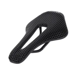 Bike Saddles ZEIUS 3D Printed Bike Saddle Carbon Fiber Ultra Light Breathable Mountain Bicycle Honeycomb Cushion Soft Seat for Road Bike/MTBL240108