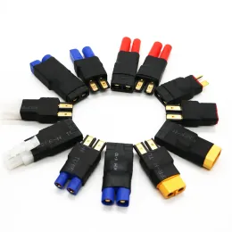 Amass Adapter XT60 to XT90 EC5 EC3 TRX T Deans XT30U Female Male Connectors 4.0mm Plug RC Lipo Battery Control Parts DIY