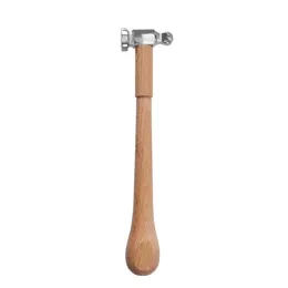 Ball Peen Hammer mit hölzernem Griff Hochleistungsmetallbearbeitungshammer für Haushaltsworkshop Metallbildung Reparatur von Nieten Dropship