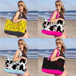 Woman Designer Eva Bogg Bag Beach Bags Luxury Summer Hole Tote Large Shopping Fashion Plastic Basket Lady Storage Washable Beach Silicone Bog Purse Eco Jelly Candy