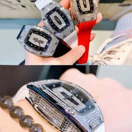 Watch Mens 디자이너 Richardmill Movement Automatic Luxury Light Niche Women 's Diamond Inlaid Top Ten
