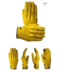 SFK Retro Motorcycle Gloves дышащие козлиные мотоциклетные перчатки Retro Touch SN Модифицированные четырех сезона перчатки H10223726244