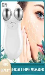 Sollevamento del viso Stringeggio della pelle Set da tonificazione Microcorrente Massager Beauty Antiaging Rimuovi il massaggio del dispositivo rughe 2108062531598