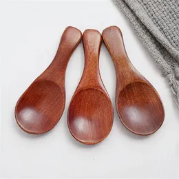 Spoons Milk Powder Small Wooden Spoon Heat Insulation And Simple Kitchen Utensil Eco Friendly Tableware Polishing Process Wood