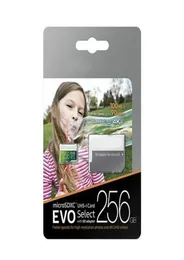 8GB32GB64GB128GB256GB SAMSUNG EVO Wybierz karty mikro SD Martphone SDXC Cardtf Cardtf Cardhd Camera Karta pamięci 100mbs1440103