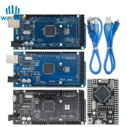 Mega 2560 Pro Embed CH340G/ATMEGA2560-16AUチップ、Arduino Mega2560と互換性のあるオスのピンヘッダー