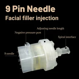 32G 0-2mm 9 Pins Schraube Multi-Nadel-Einwegkorean-Technologie Einstellbare Nadel Anti Falten Hautpflegewerkzeug