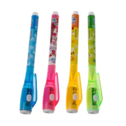 4PC Kid Pen для шпионской ручки с ультрафиолетовым светом исчезают ручку для Stu Dropship