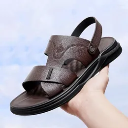 Sandals Fashion Men Summer Outdoor Leisure Beach Holiday Shoes For Comfortable Lightweight Lndoor Casual Male