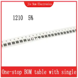 100pcs 1210 SMD 5 ٪ Resportor 0r-10M 0.1r 0.5r 1r 10r 47r 100r 470r 620r 1k 5.1k 10k 22k 47k 100k 390k 470k 1m 2.2m 4.7m 8.2m 0.5w