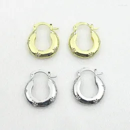 Hoop Ohrringe 10pairs/Los Design Micro Zirkon Ohrring Mode Pave CZ Pretty Gold/Silber -Plattierschmuck Großhandel