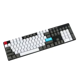 Keyboards YMDK 60 87 104 Custom Keycaps ANSI OEM Profile Thick PBT Keycap For Cherry MX Switches Mechanical Gaming Keyboard (Only Keycap)