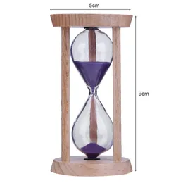 Reloj De Arena De Madera Minutos Cebrete De Arena De Arena