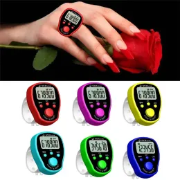 5 Channel LED Finger Tally Counter Buddhas Number Clicker for Lap Sport School Event Help Kids to Count Things