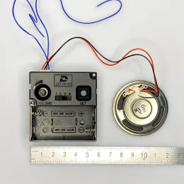 Music Chime Box mit Horn Wanduhr Mechanismus Teile Melodie Box DIY Clock Kits
