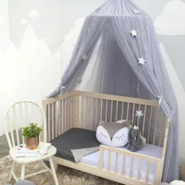 طفل مظلة خيمة البعوض صافي سرير الستار الطفل سرير سرير معلقة القبة فتاة الأميرة الأطفال يلعبون خيمة غرفة الديكور 250327