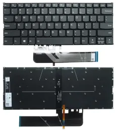 Tangentbord för Lenovo IdeaPad 530S14ARR 530S14IKB 530S15IKB Keyboard US Black w/Bakgrundsbelyst