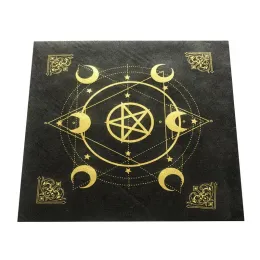 49x49cm altare tarot TABLEDRED ASTROLOGY TAROT KORT SPEL Supplies Table Dekorationer för astrologens spådom