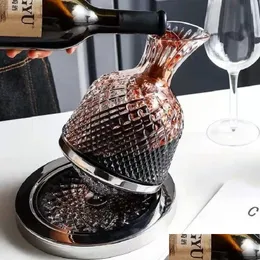 STRUMENTI DI barre da barra da 1500 ml CRIDUTY CRYSAL CABE CAPPO DI ROTAZIONE DECANTER ARAMERATORE PER GLI UCCESSI CHE MAGGIONI CREAT CREATIVE DELIZIONE DELLA CONSEGNO HO DHLX0