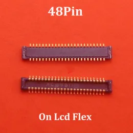 2-10pcs 48 78 PIN LCD Samsung A23 4G A235 5G A236 A236U 배터리 USB 충전기 플러그를위한 마더 보드에 FPC 커넥터 FPC 커넥터